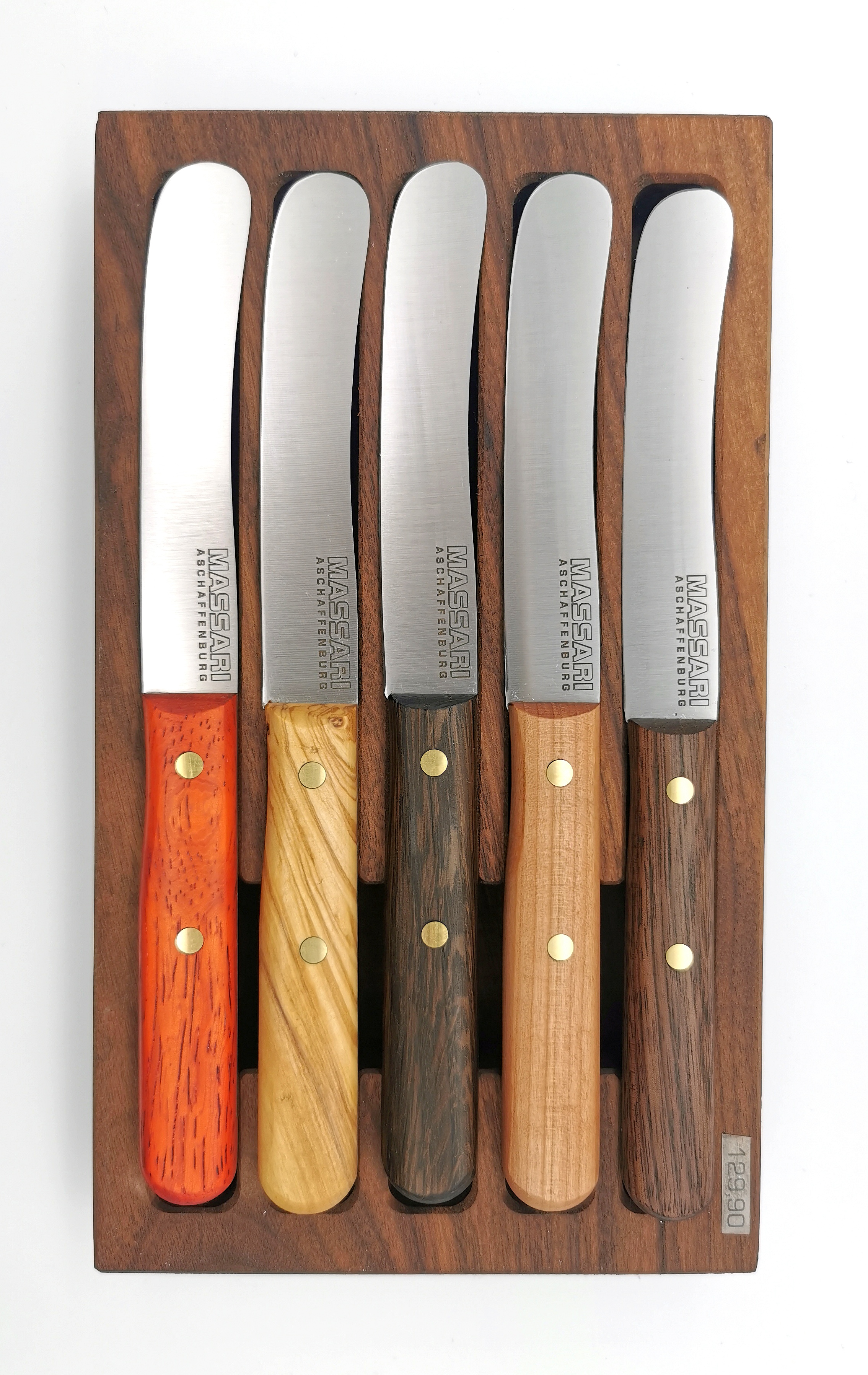 Herder Vespermesser 5er Set Mixed Wood