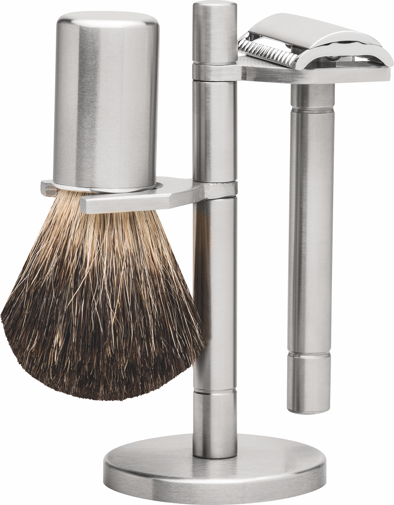 Becker Erbe Rasierset Berlin matt