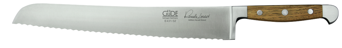 Güde Alpha Fasseiche Brotmesser 32cm