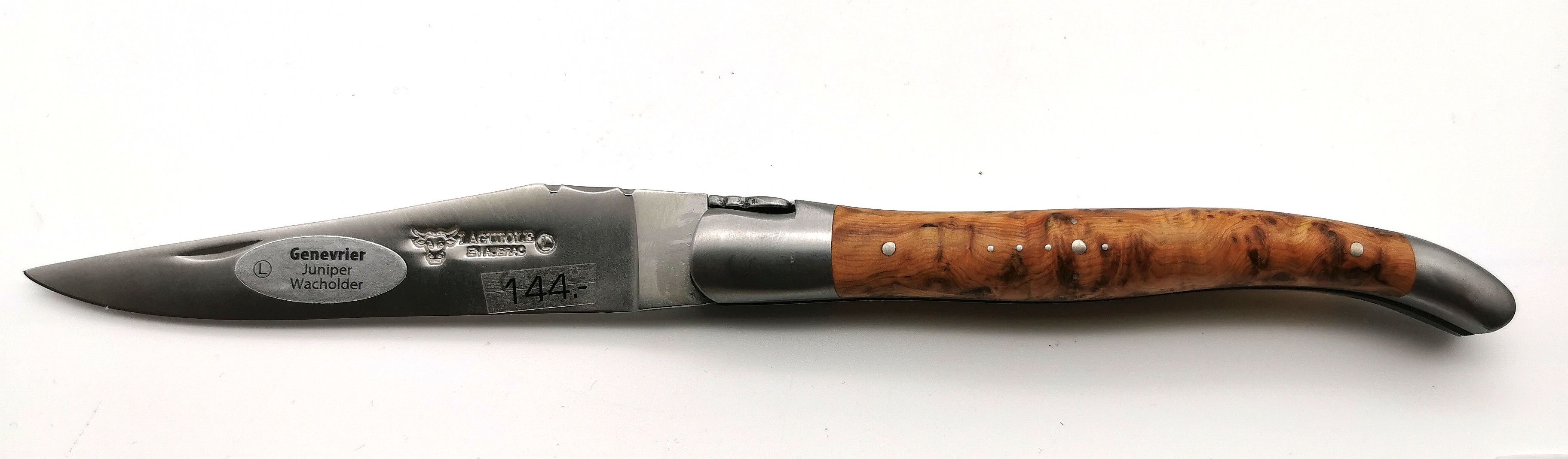 Laguiole en Aubrac 12cm Wacholder 2 Mitres