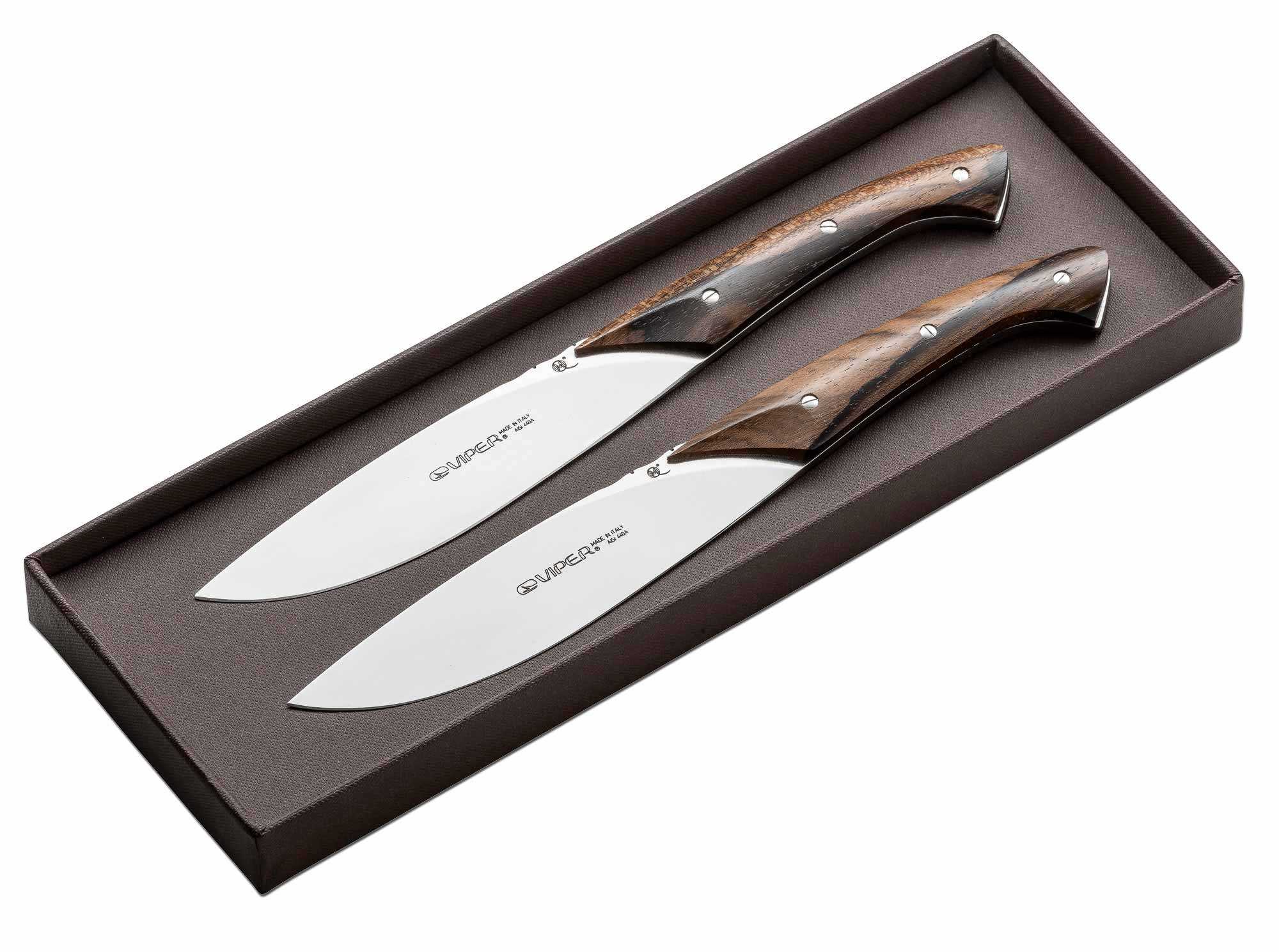 Viper Fiorentina Steakmesser Set 2tlg. Zirikote
