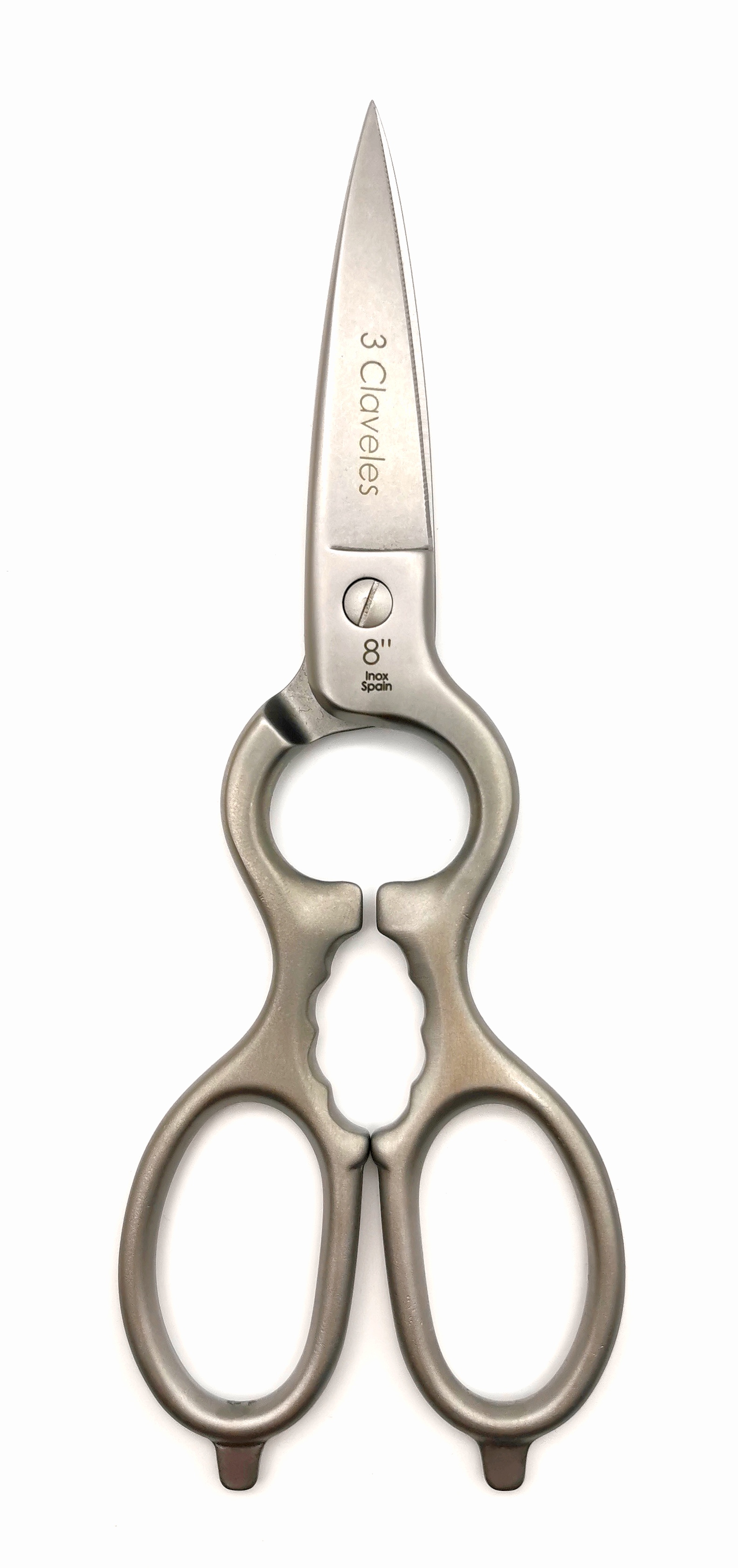 3 Claveles Küchenschere matt