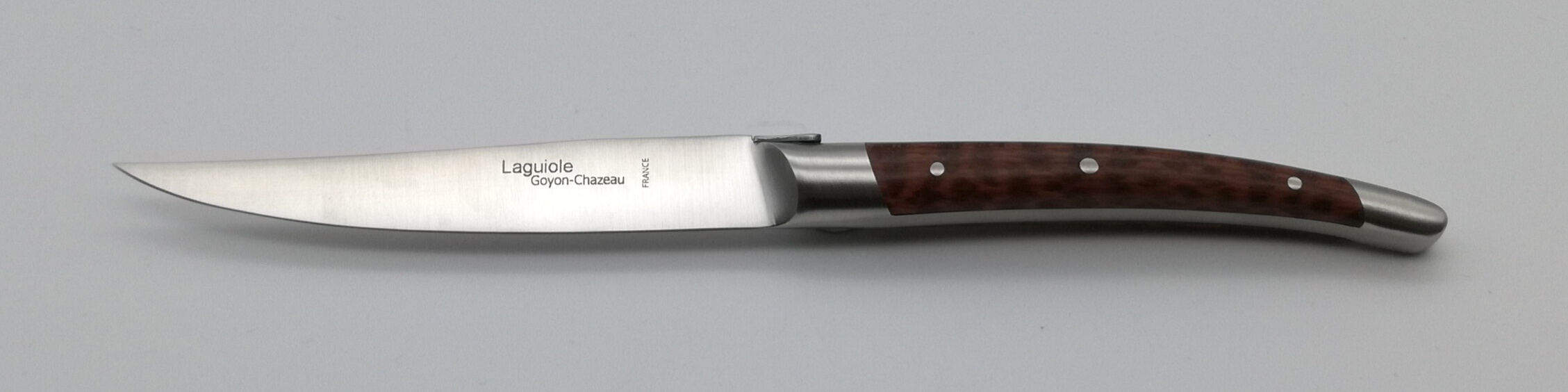 Goyon Chazeau Steakmesser Klasse G Avantage Schlangenholz matt