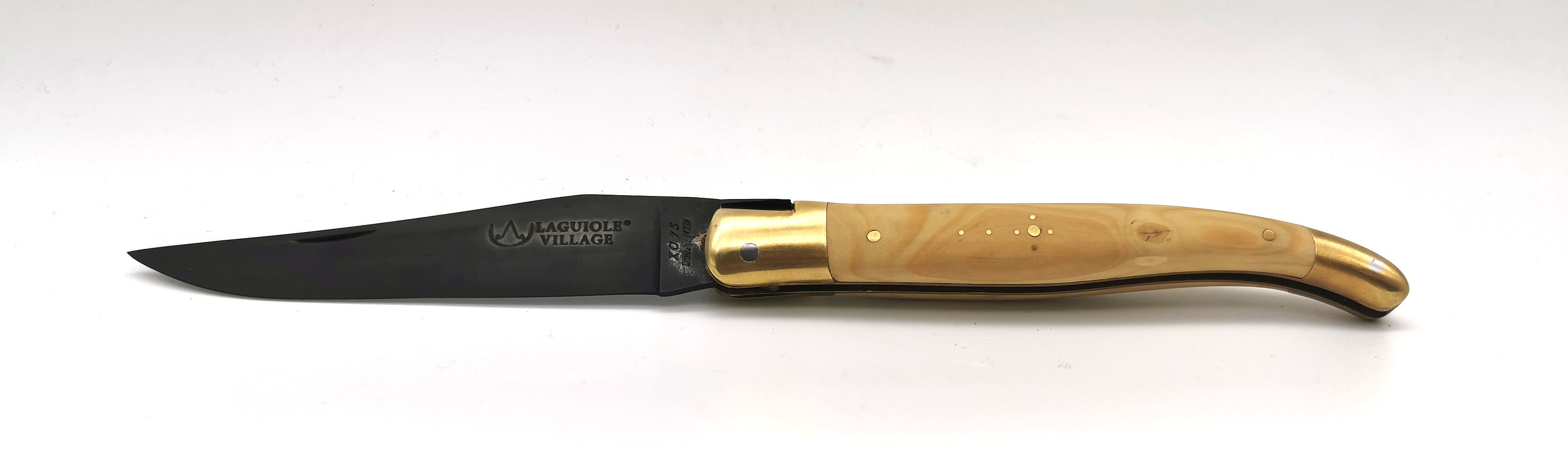 Laguiole Village 12cm Buchs Brut de Forge