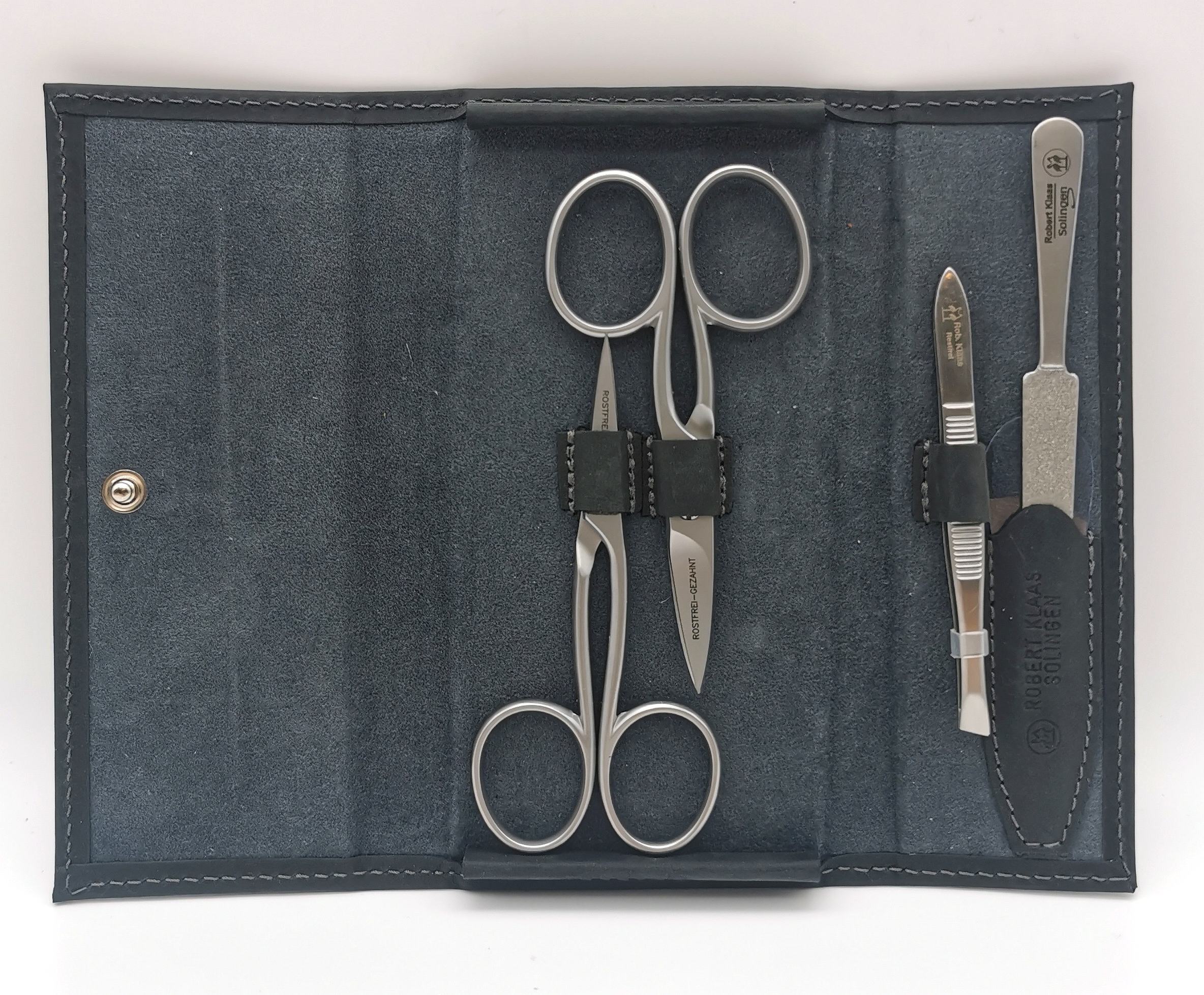 Klaas Nageletui 4tlg. Schwarz