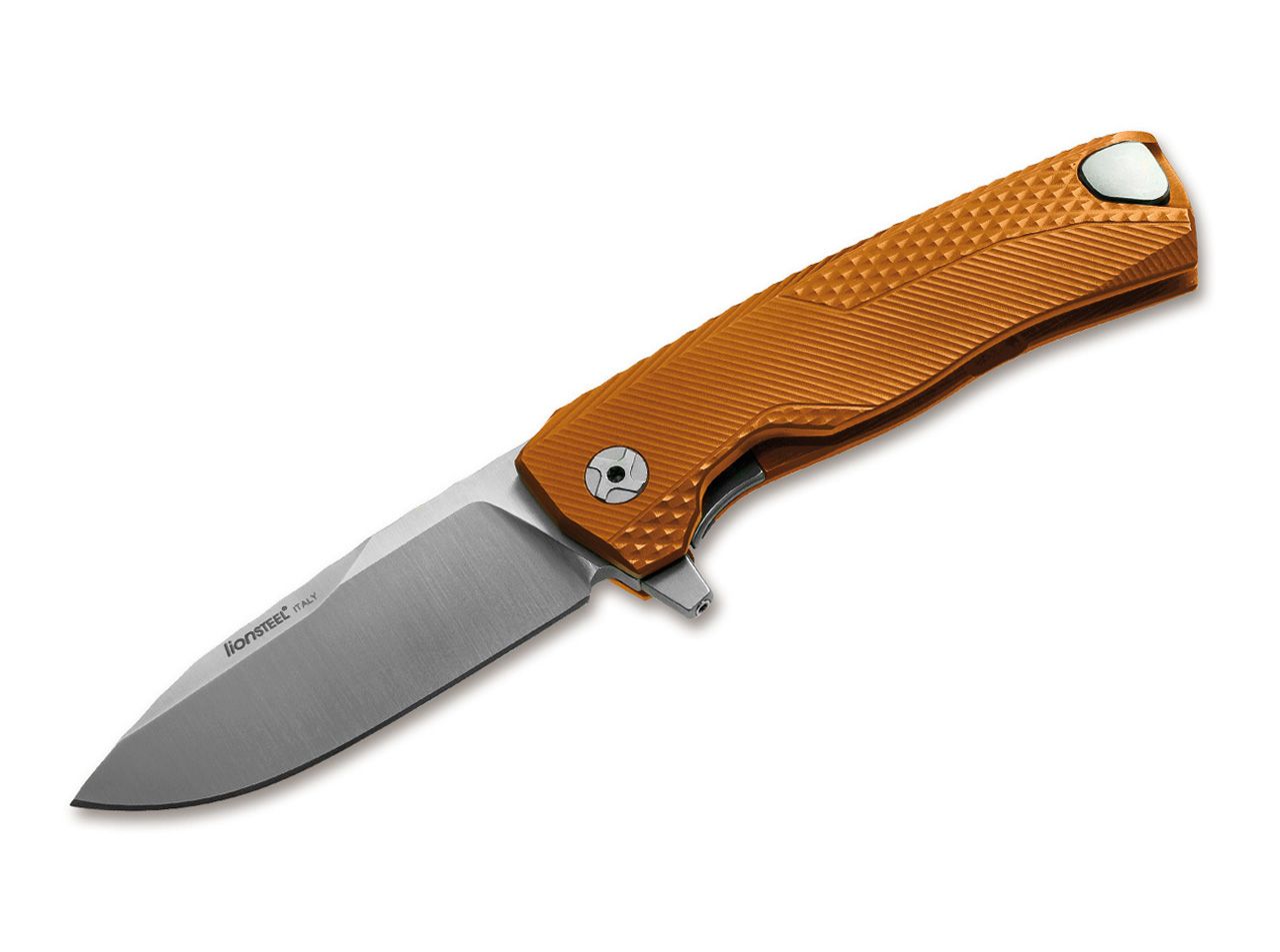 Lion Steel ROK Aluminium Orange Satin-Finish