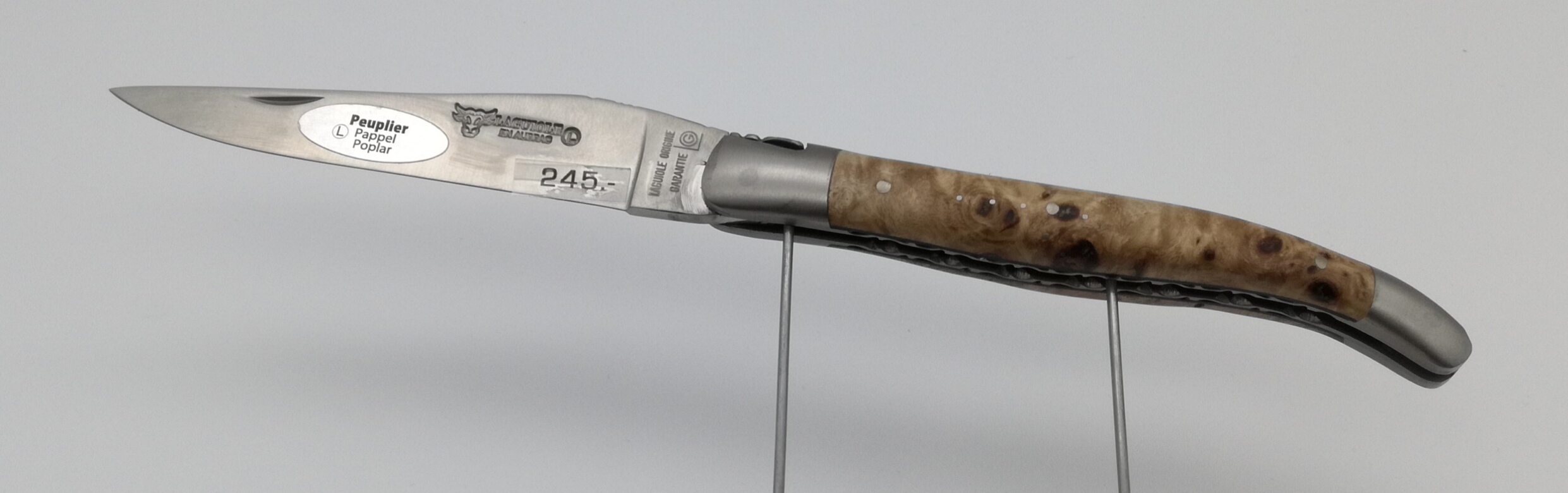 Laguiole en Aubrac 12cm Pappel 2 Mitres