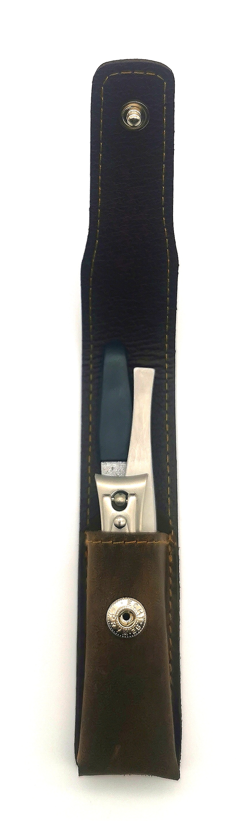 Dovo Nageletui 3tlg. Braun