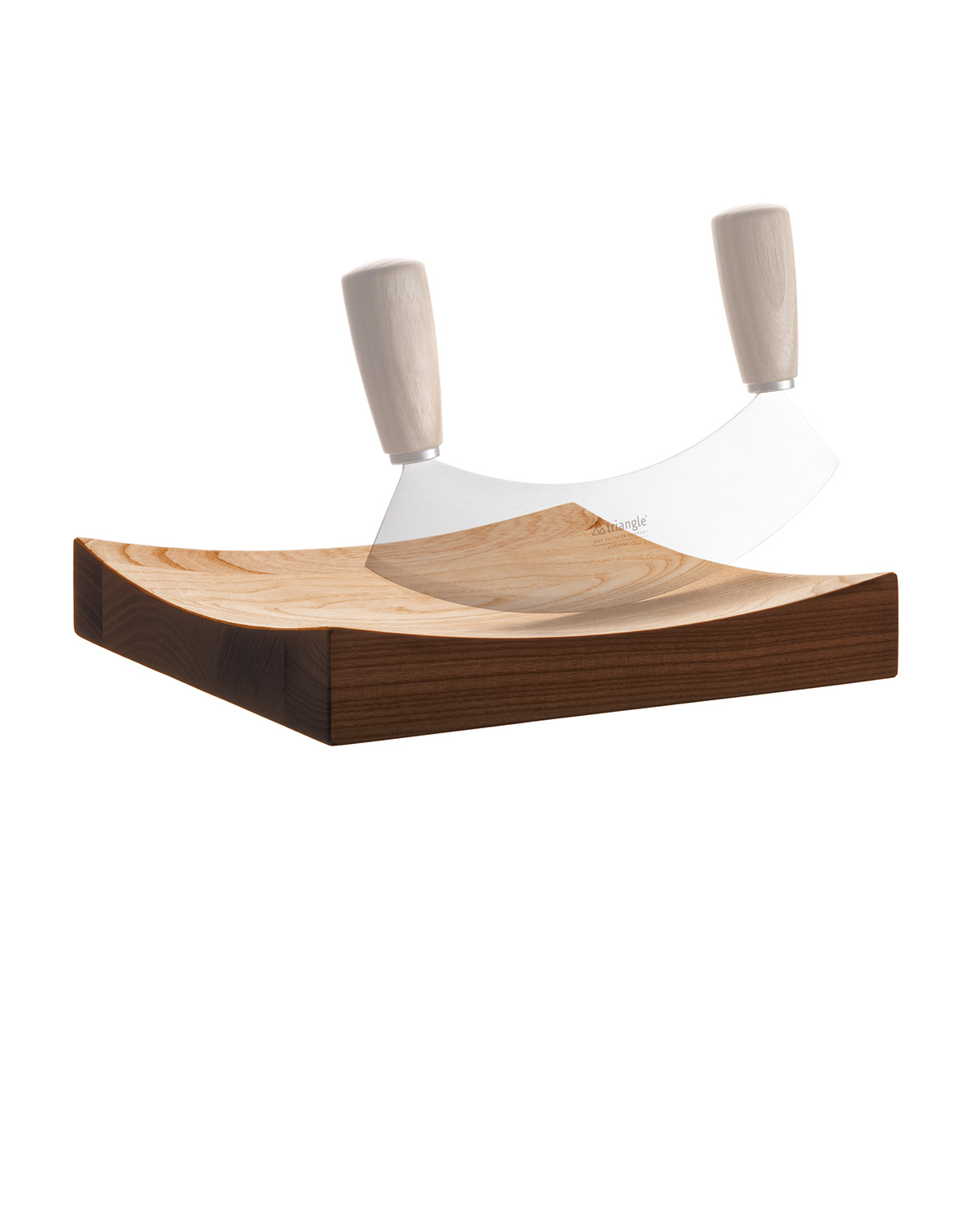Triangle Schneidbrett Soul für Wiegemesser