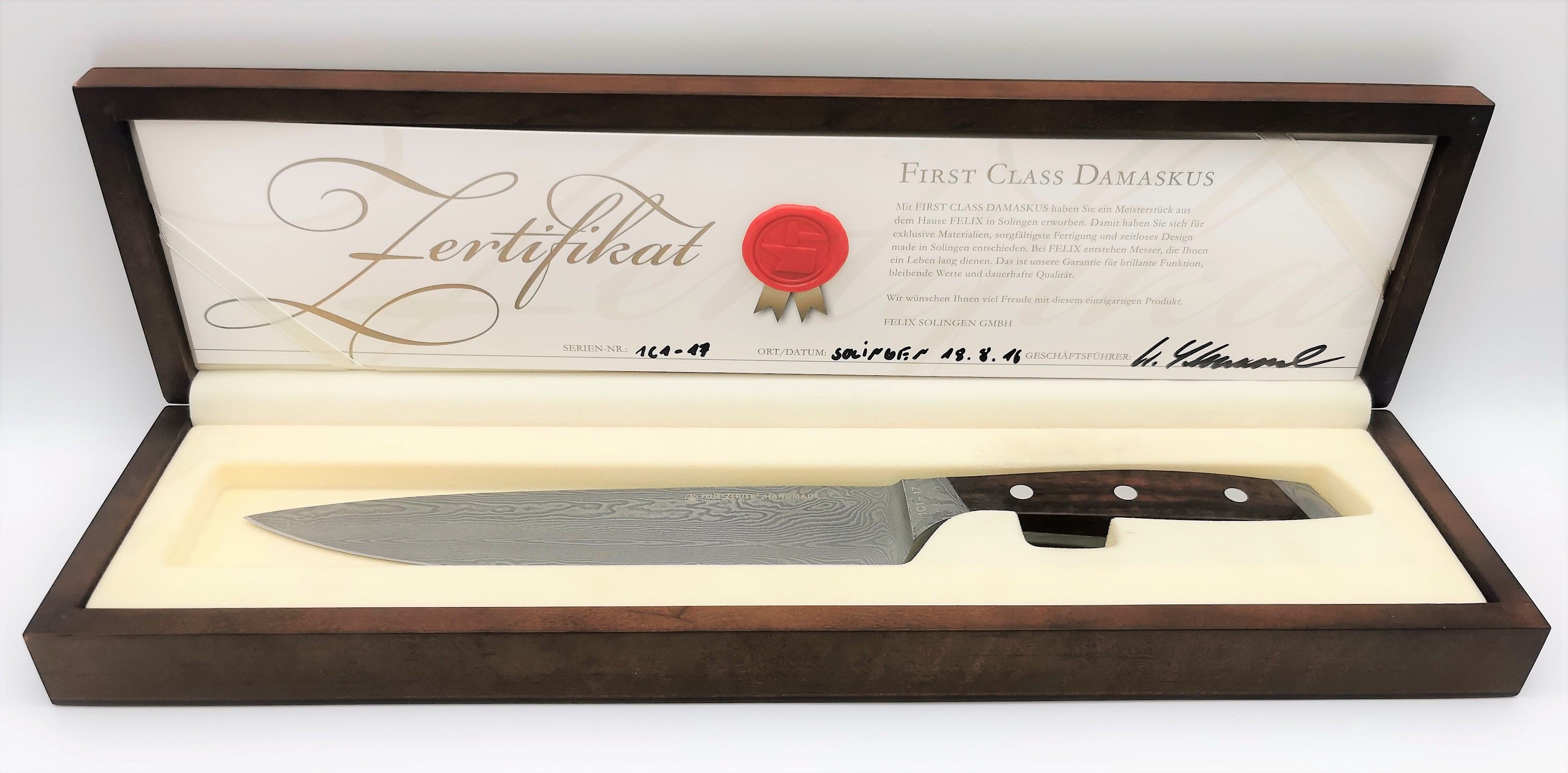 First Class Damaskus Snakewood