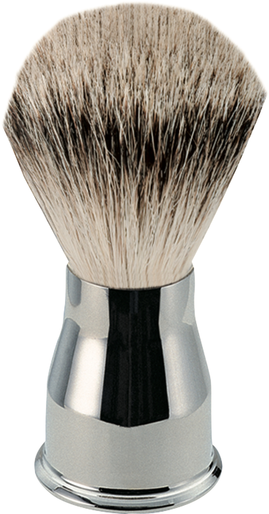 Becker Erbe Pinsel Silberspitz Edelstahl poliert